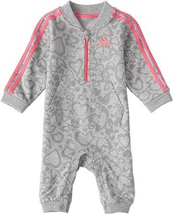 adidas Baby Girls Coverall, Gry Heather AH, 18 Months Clout ...