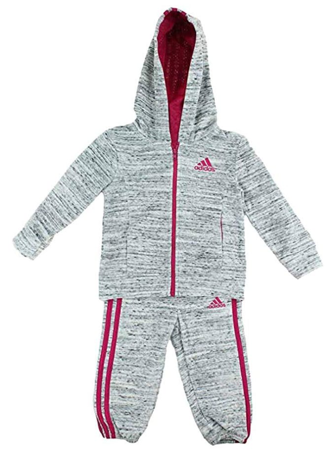 Elevate Style with adidas Girls 2 Piece Jacket Pants