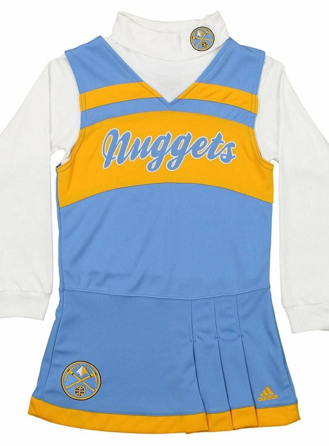 Game with the adidas NBA Denver Nuggets Cheer Jumper Dress