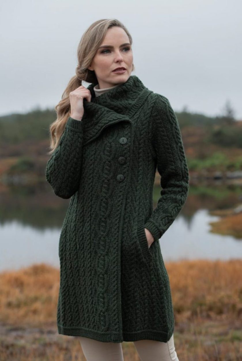 Aran Crafts WESTEND Irish Merino Wool Chunky Collar