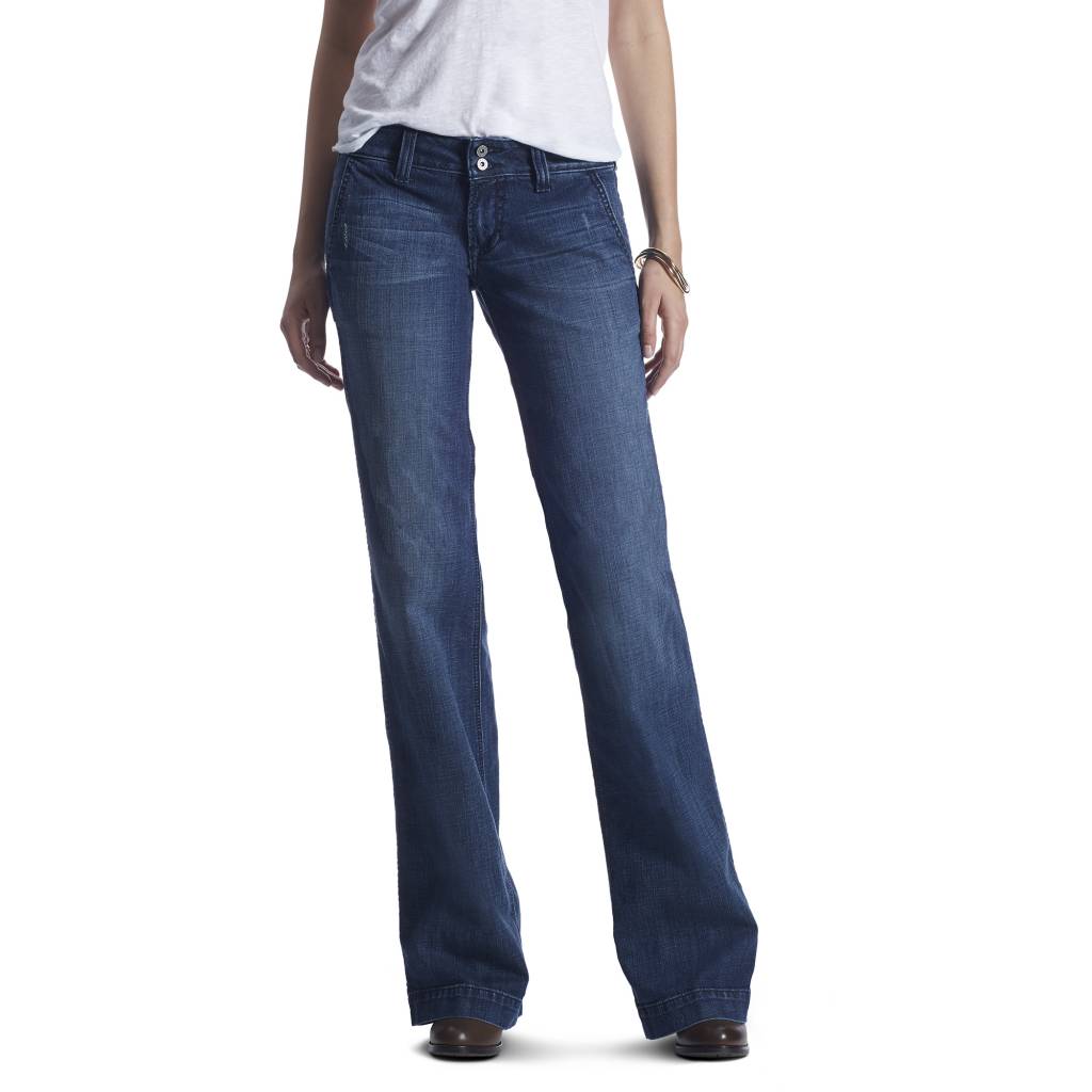 ARIAT Trouser Ella Jeans in Bluebell Bluebell Clout - CloutClothes.com