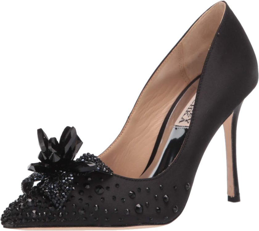 Badgley Mischka Jewel Women's Tianna Pump, Black, 6.5 Medium US