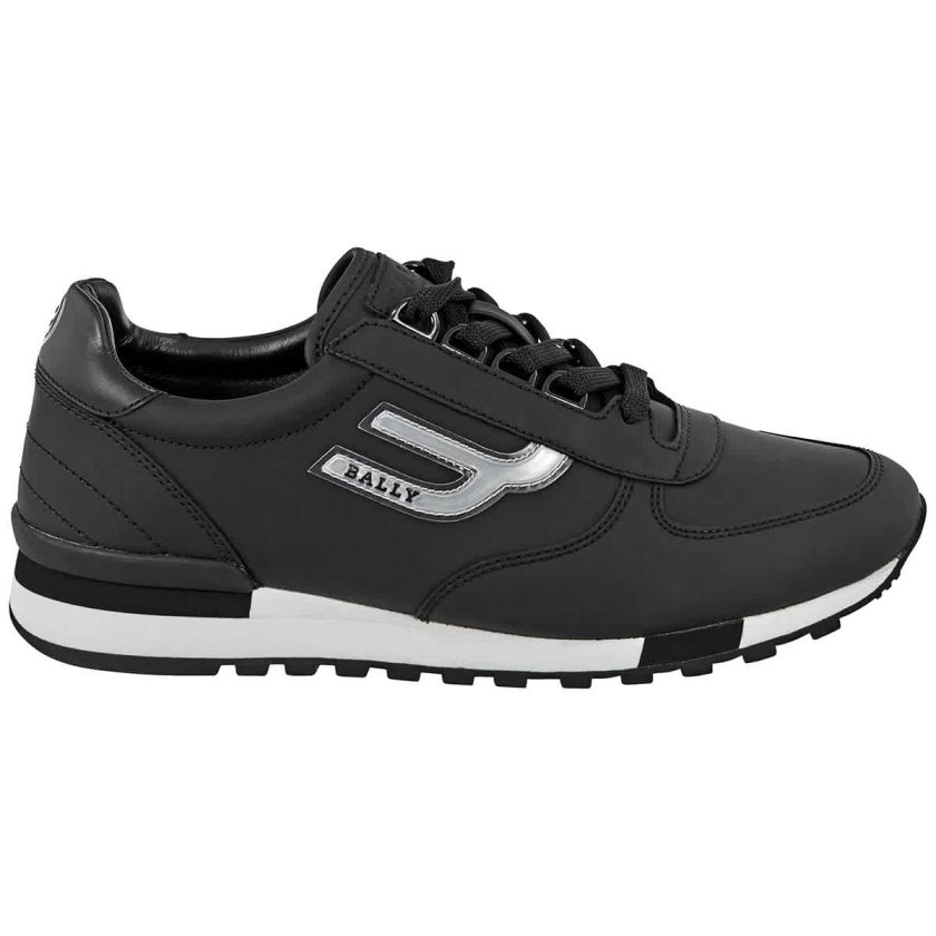 BALLY Men's Gavino Sneaker Black 8 D UK