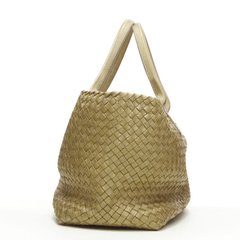 Bottega Veneta Women's Intercciaco Woven Metallic