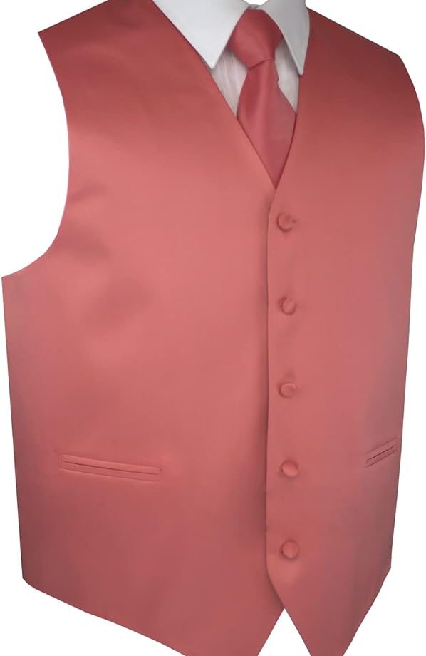 Brand Q Men's Formal Prom Wedding Tuxedo Vest