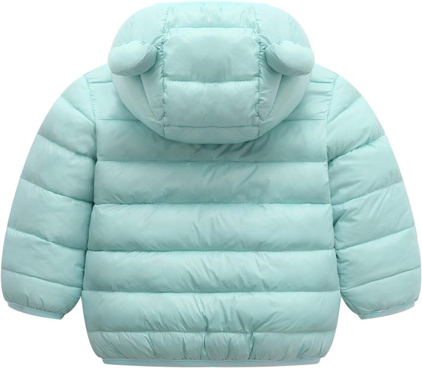 BSC007 Baby Boys Girls Winter Coats Hoods Light Puffer Down Jacket