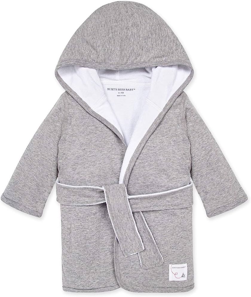 Burt's Bees Baby - Bathrobe, Infant Hooded Robe
