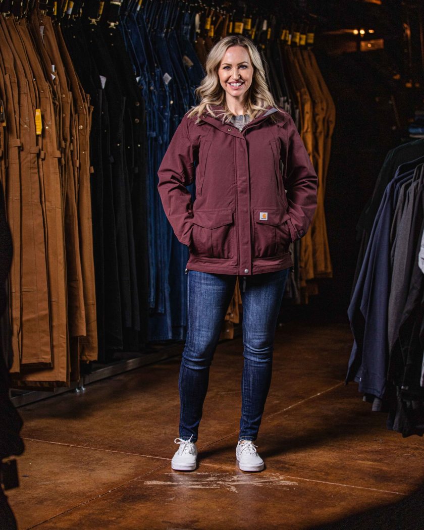 Carhartt Women's Shoreline Jacket, Deep Wine