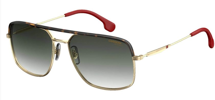 Carrera Men's 152/s Square Sunglasses, Gold, 60 mm