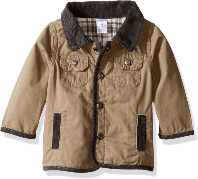 Carter's Baby Boys' Peached Canvas Jacket