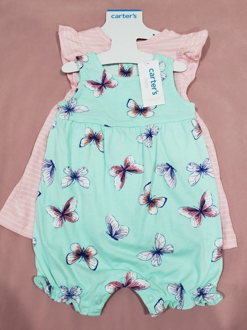Carter's Baby Girls Dress & Bodysuit Set