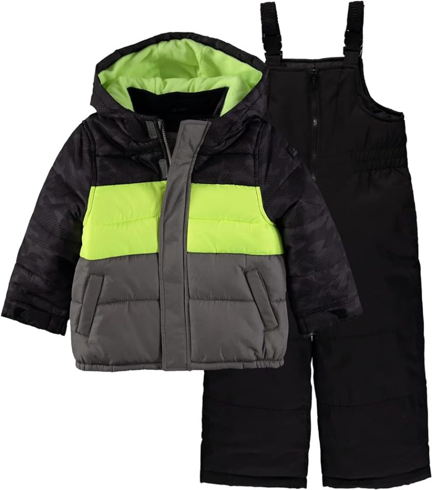 Carter's Boys' Toddler Heavyweight 2-Piece Skisuit Snowsuit