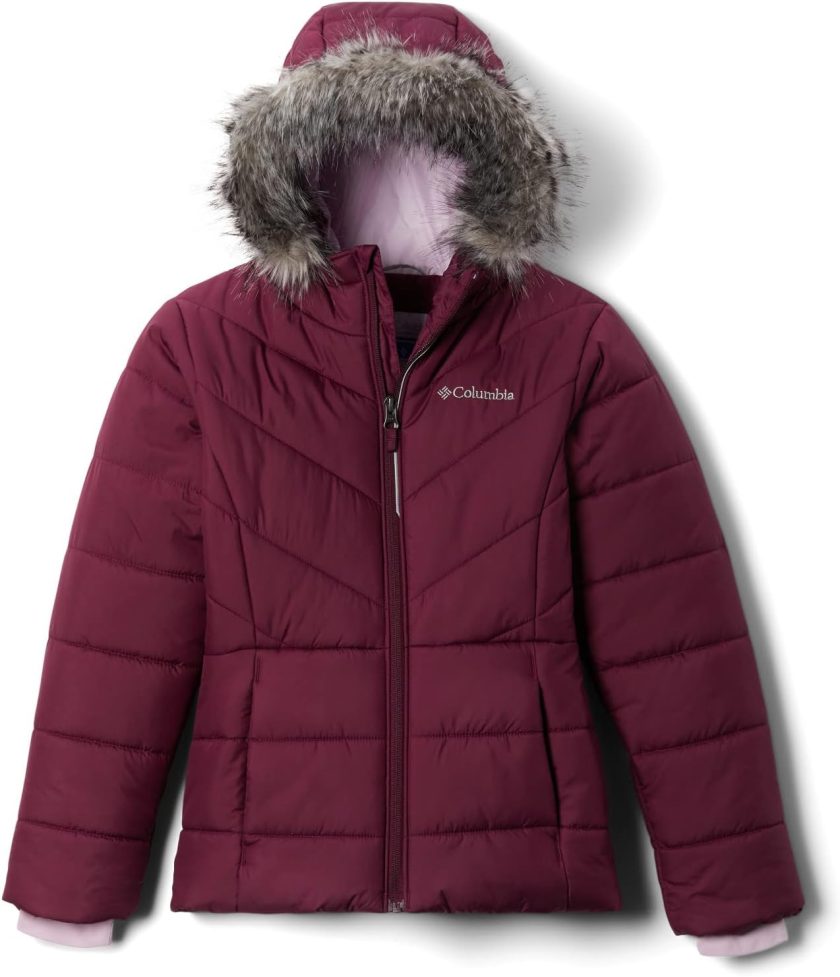 Columbia Girls' Big Katelyn Crest Jacket, Black