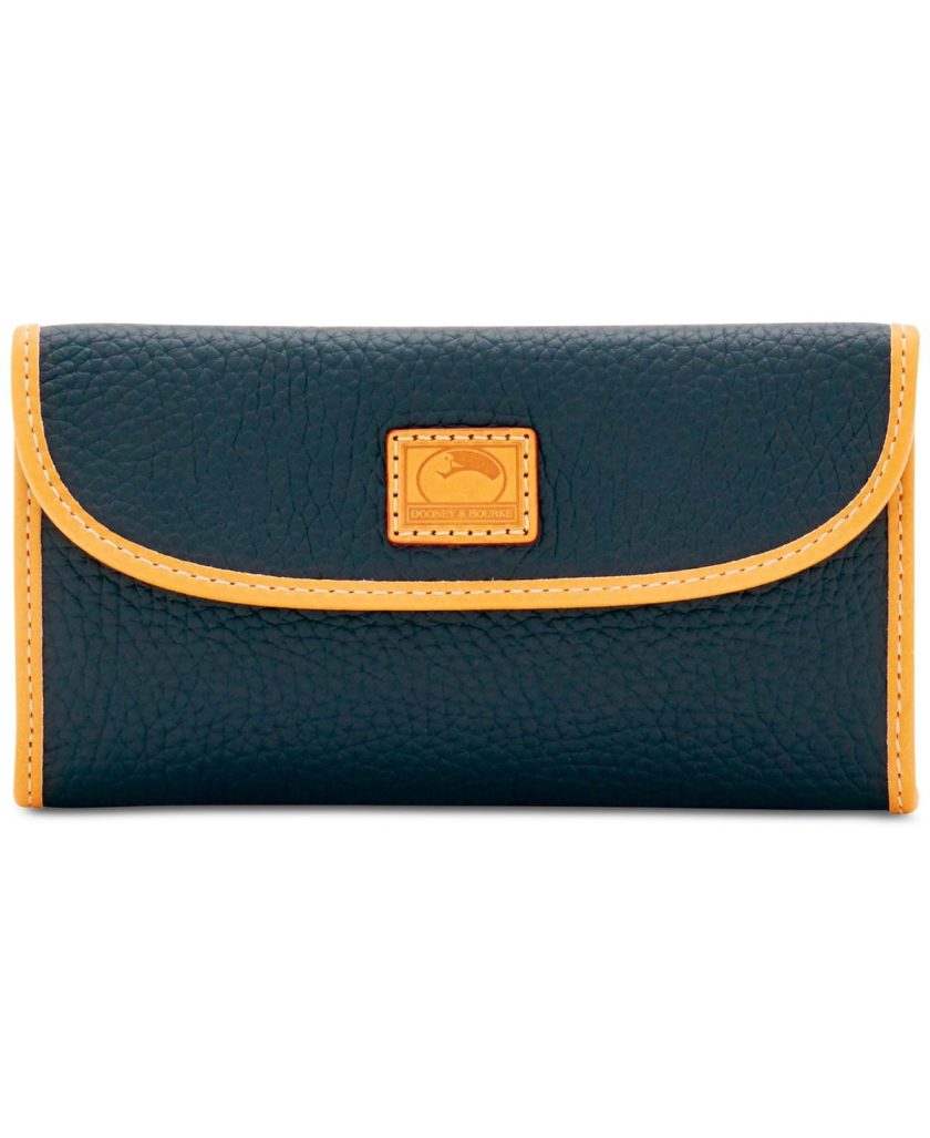 Dooney & Bourke Patterson Leather Zip Clutch Wallet