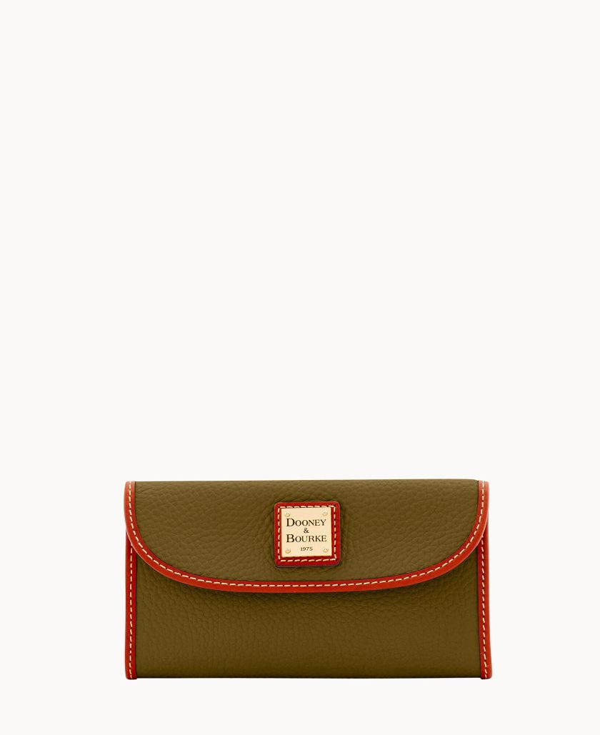 Dooney & Bourke Pebble Grain Continental Clutch Wallet