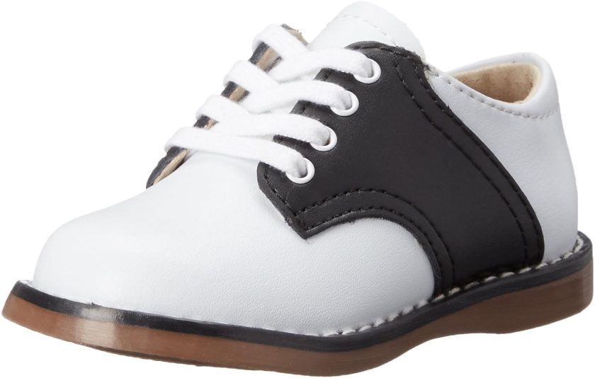 FootMates Unisex Cheer 3 (Infant/Toddler/Little Kid) White/Ecru