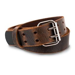 Hanks Legend - Men's Double Prong Leather Belt Clout - CloutClothes.com