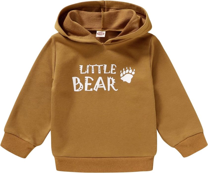 HappyMA Baby Boy Girl Mini Boss Hoodie Tops Sweater