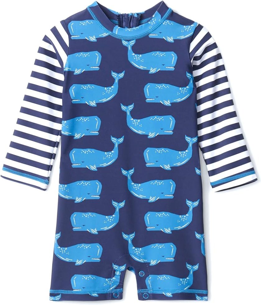 Hatley Baby Boys Mini One Piece Rash Guard