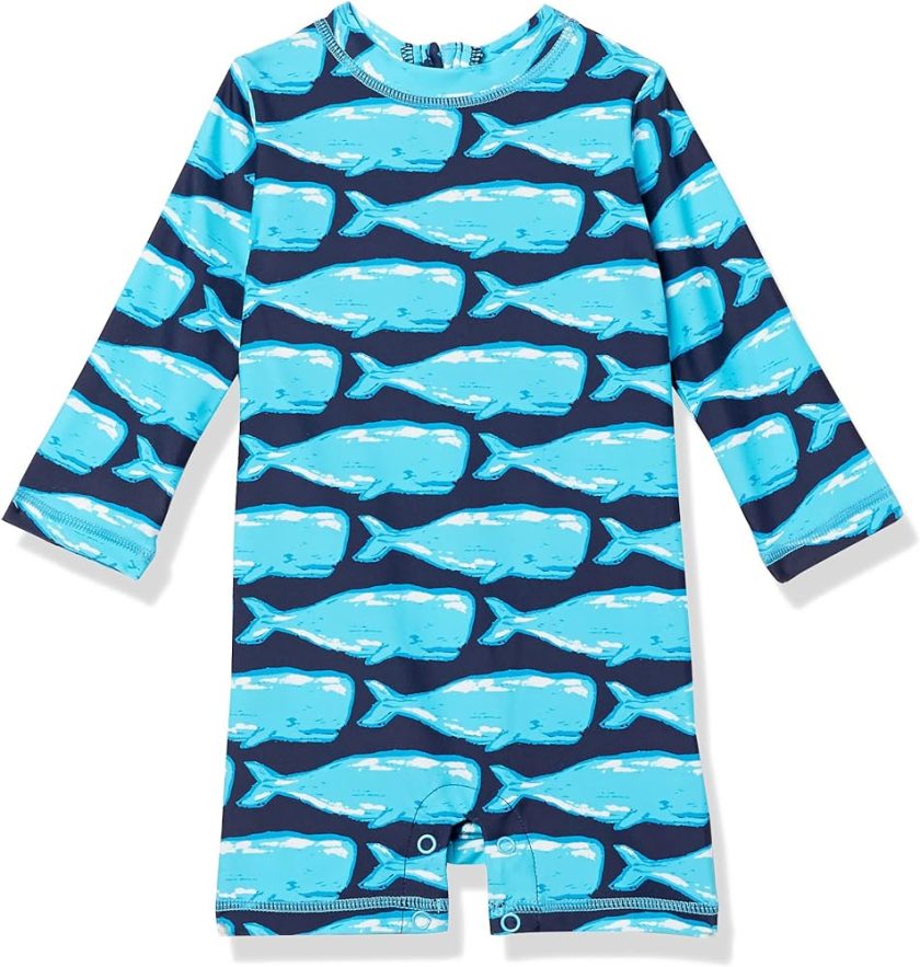 Hatley Baby Boys Rash Guard Swimsuit Sets