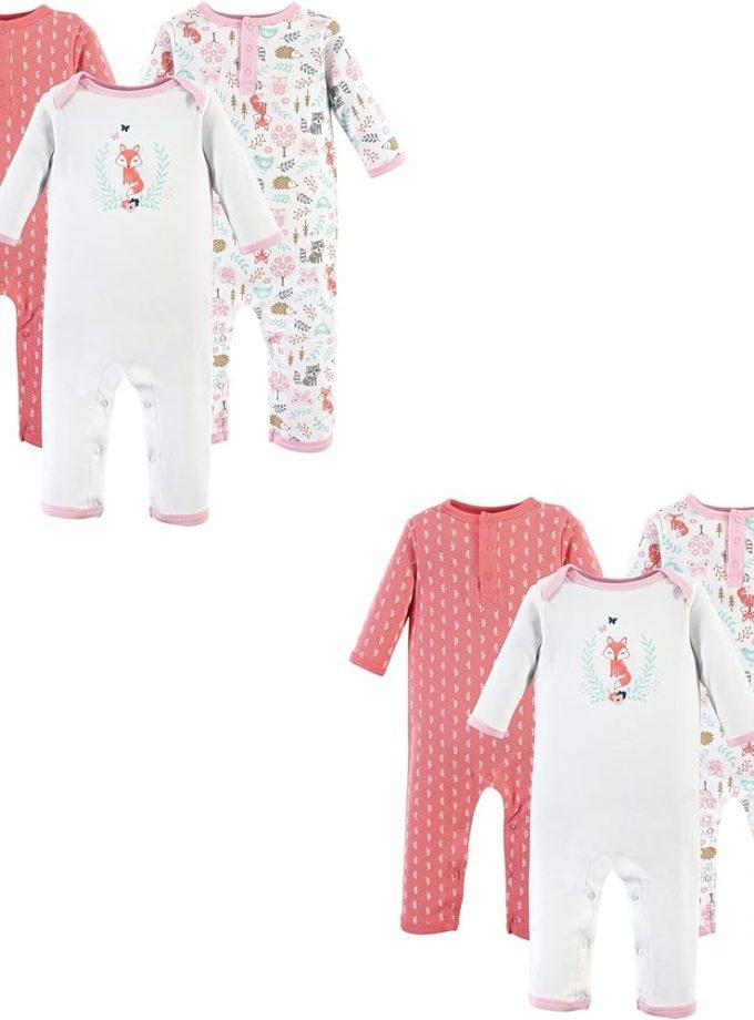 Adorable Hudson Baby Unisex Cotton Coveralls - A Must-Have for Your Little Fox