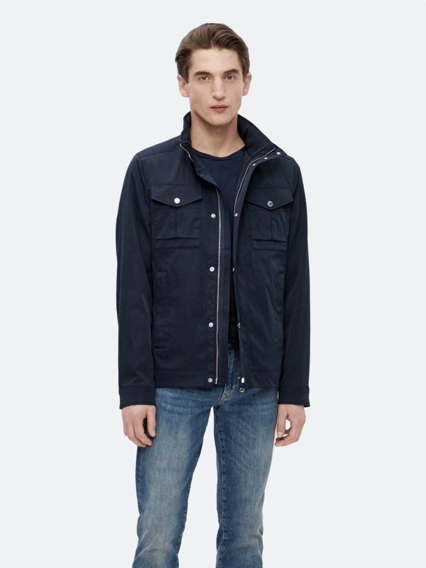J.Lindeberg Men's Bailey Sports Jacket, JL Navy, Medium