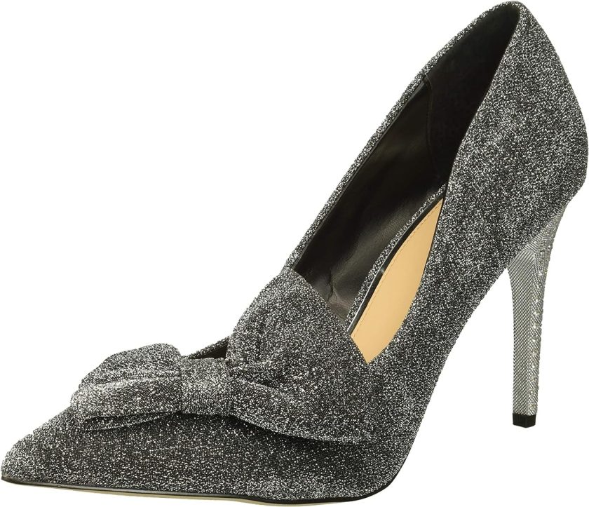 Jewel Badgley Mischka Women's Jolanda Pump, Silver