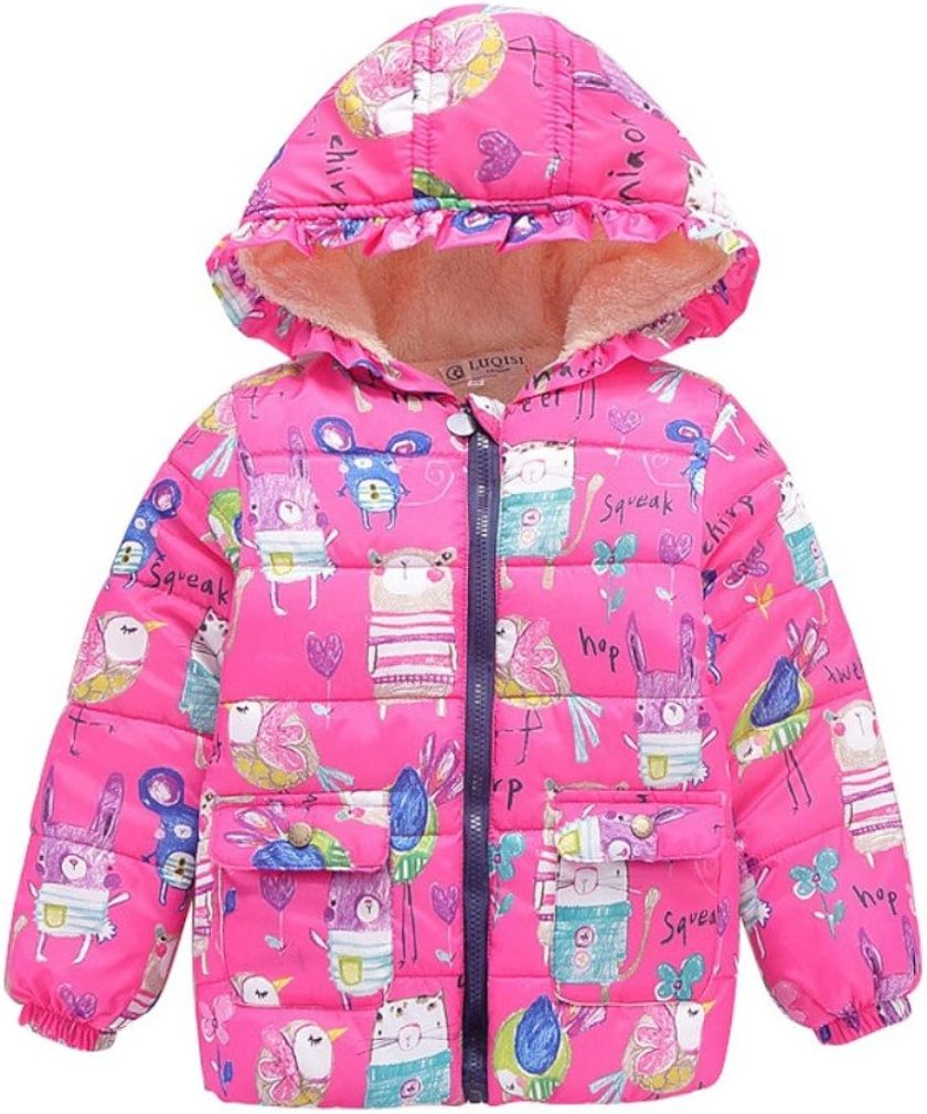 Jlong Baby Girls Boy Winter Warm Printed Butterfly Long Sleeves Coat Jacket