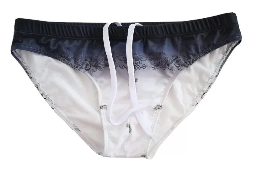 Just Cavalli Men White Beach & Pool Swim Briefs Lycra Swimsuit XL US EU 54