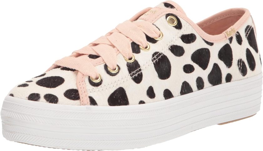 Kate Spade New York Women's Kick Sneaker, CreamMulti, 9.5 M US