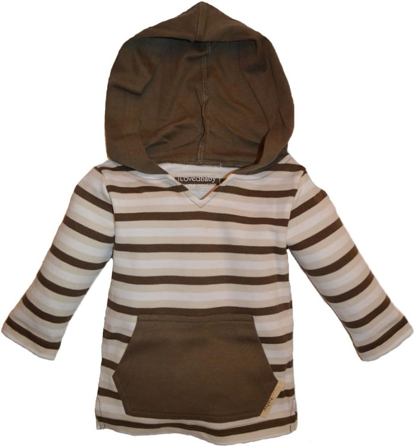 L'ovedbaby Unisex-Baby Newborn Organic Hoodie