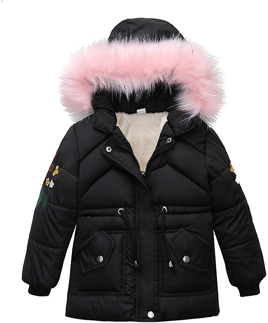 LUCKYMEN Kids Boys Girl Winter Parka Down Coat Puffer Jacket Clout ...