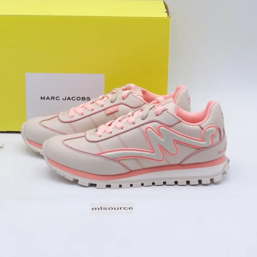 Marc Jacobs Men's Fashion Sneaker, Pink Combo, 43 EU/9 N US