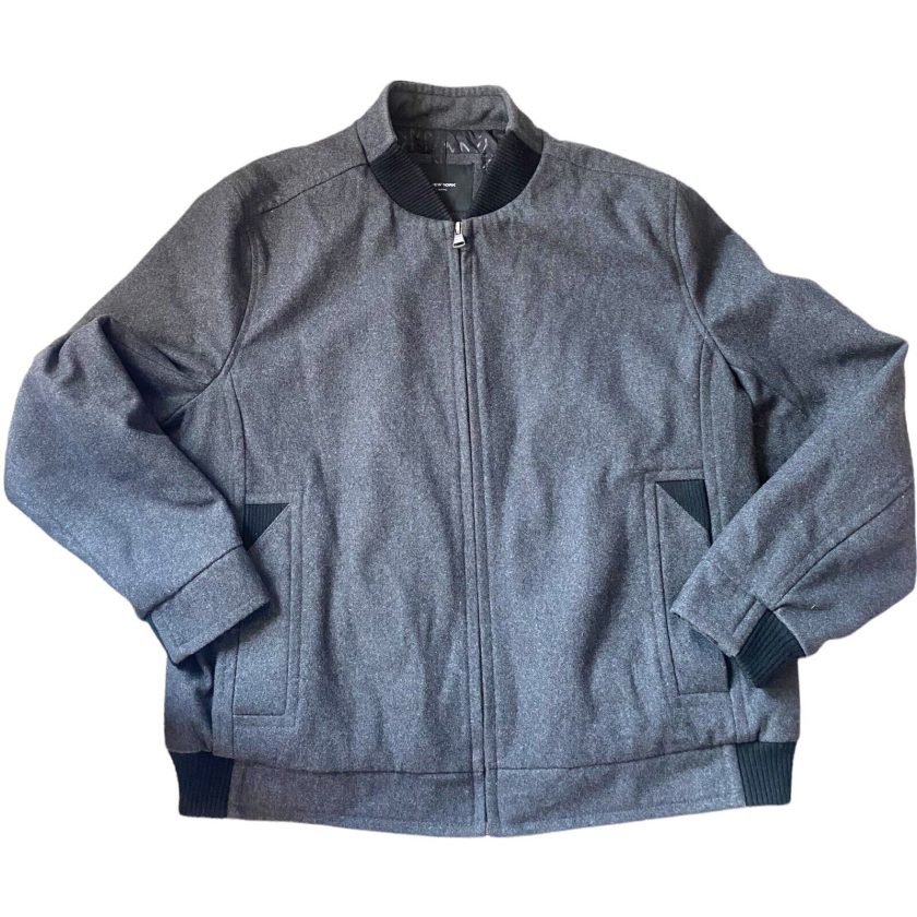 Marc New York by Andrew Marc Men's Lenzen Premier Double Faced Wool Bomber