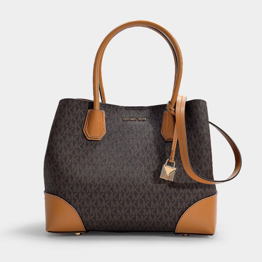 Michael Kors Mercer Gallery Canvas Center Zip Tote