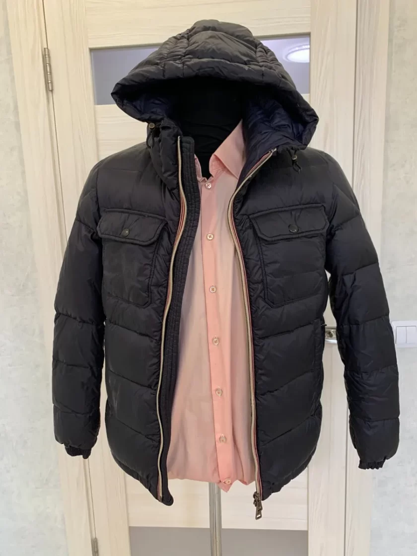 Moncler Men's Morane Black Down Puffer 5