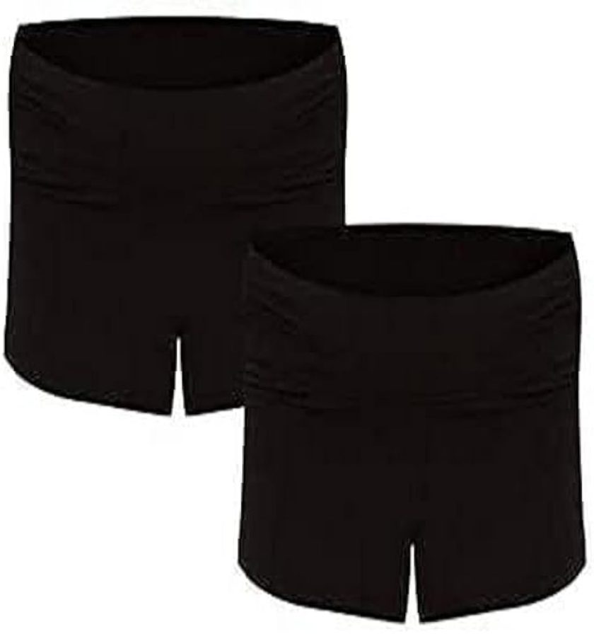 Motherhood Maternity Women's Maternity Relaxed Fit Sleep Knit Shorts