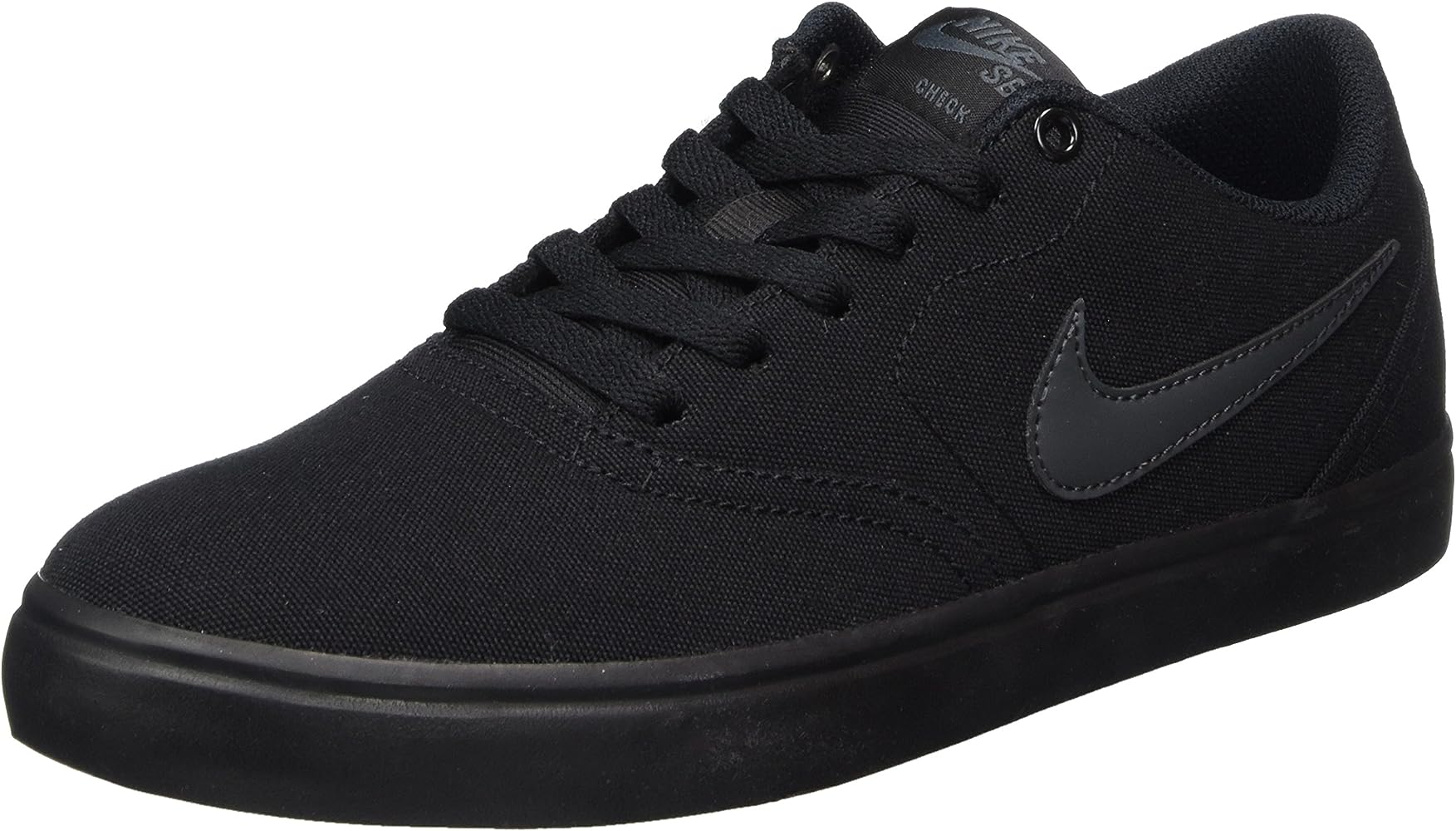 NIKE Mens Check Solar Solar Sole Skateboarding Shoes Black 4.5 Medium ...