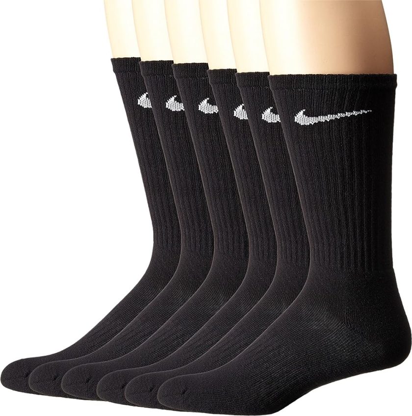 NIKE Unisex Performance Cushion Crew Socks with Band