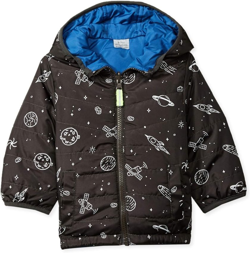 Osh Kosh Baby Boys Reversible Midweight Jacket