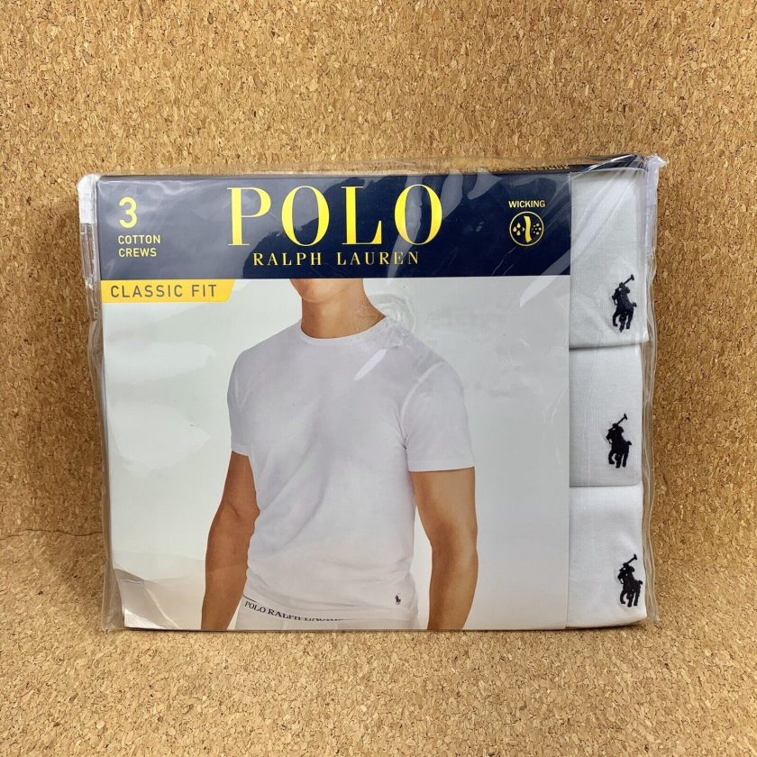 Polo Ralph Lauren Classic Fit Cotton T-Shirt 3-Pack