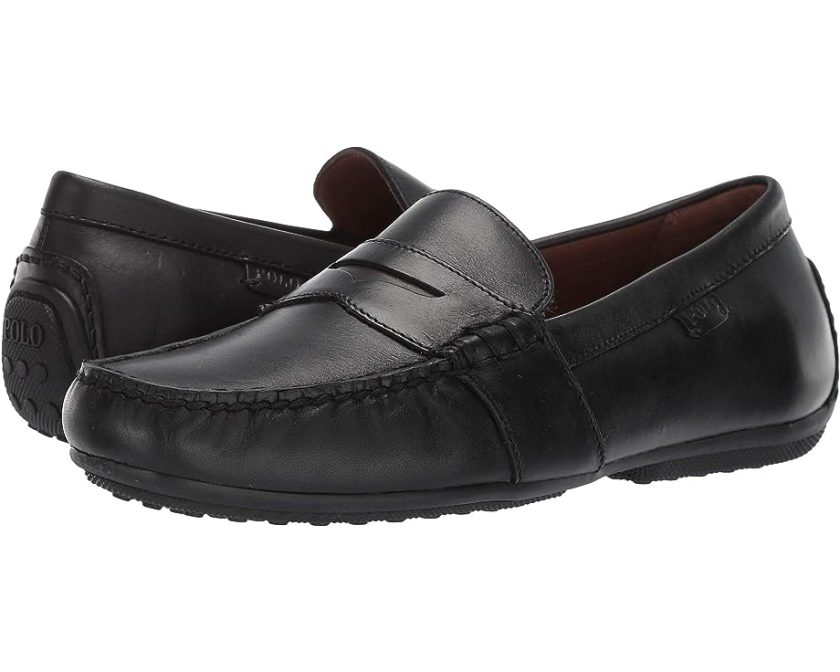 Polo Ralph Lauren Men's Reynold Driving Style Loafer Black