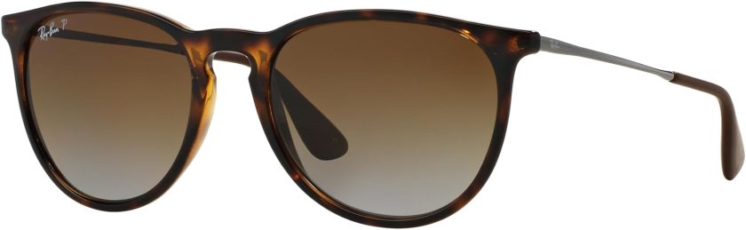 Ray Ban Erika 54mm Brown Frame Brown Polarized Lens