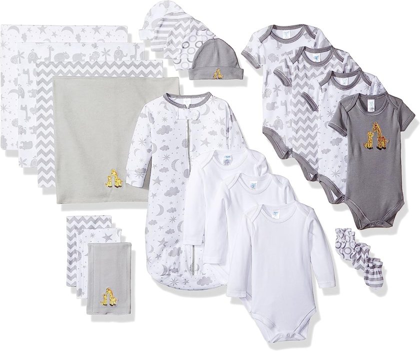 SpaSilk Essential Newborn Baby Layette Set