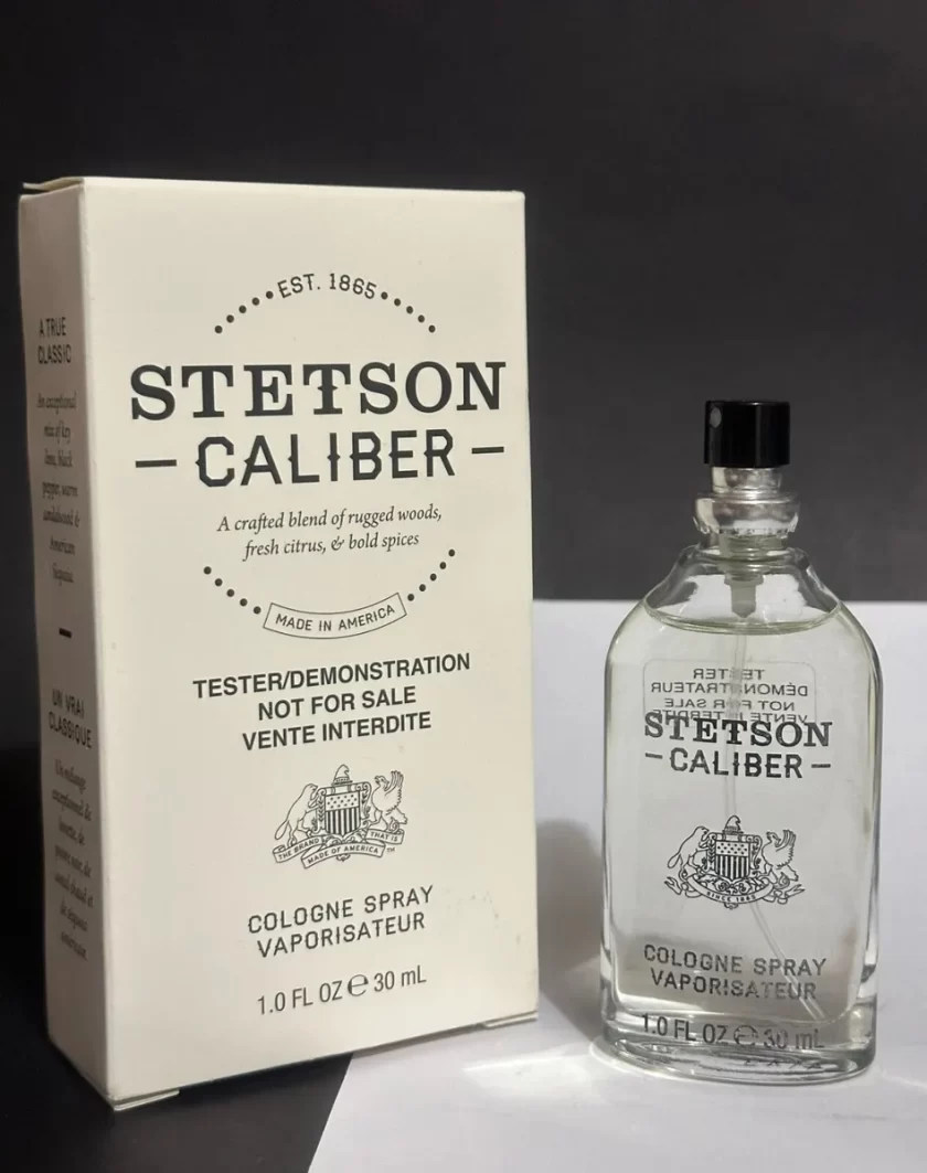Stetson Caliber Cologne Spray for Men by Stetson 1 Fluid Ounce Spray Bottle