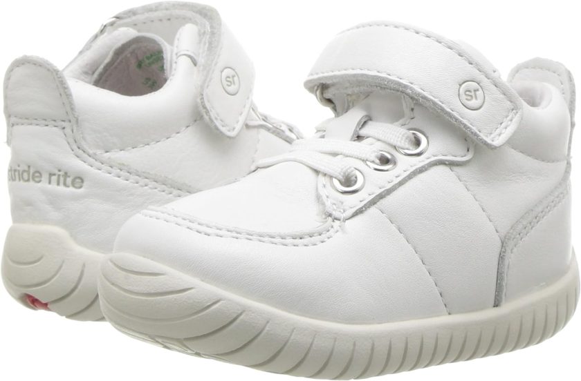 Stride Rite Baby SRTech Bailey Ankle Boot, White