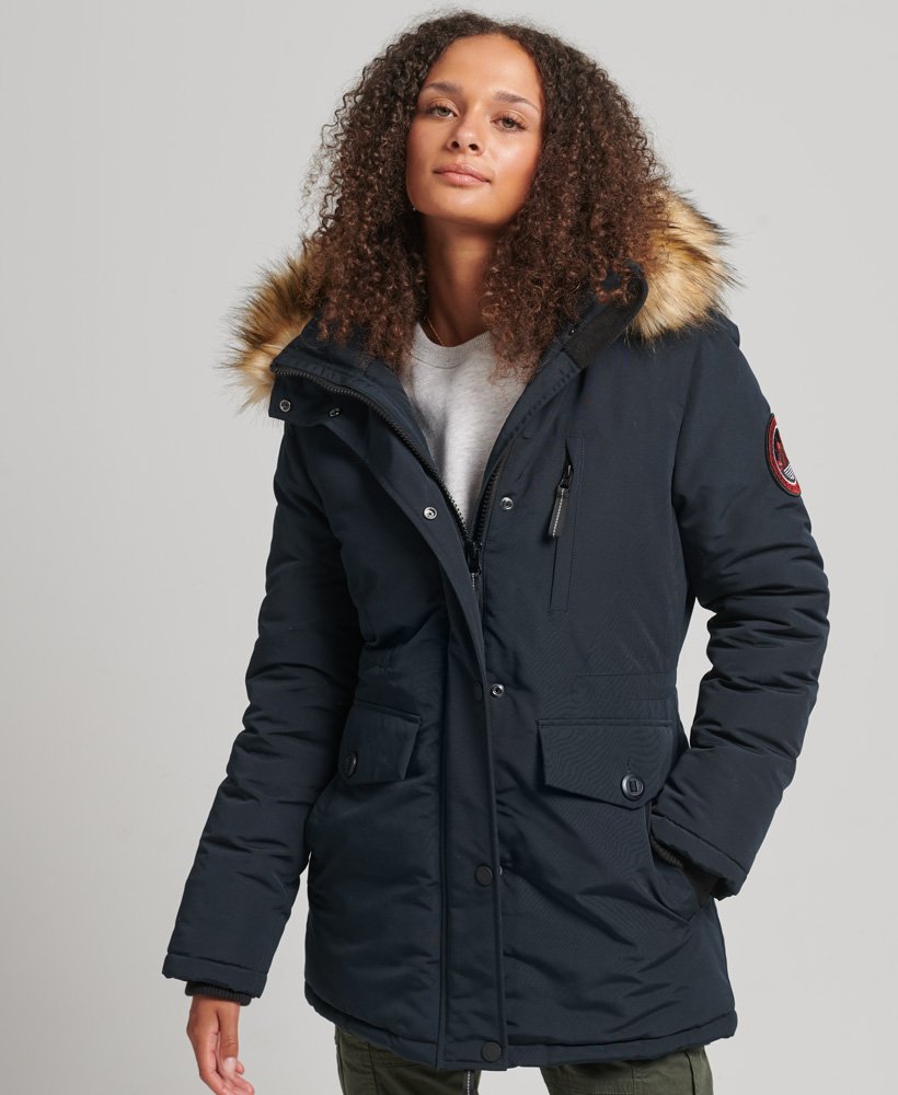 Superdry Everest Parka Jacket Navy Clout - CloutClothes.com