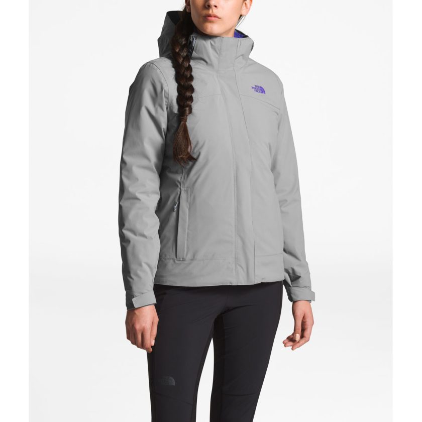 The North Face Women's Carto Triclimate Jacket - Mid Grey & Mid Grey ...