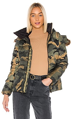 The North Face Women's Gotham Jacket II, Burnt Olive Green Waxed Camo ...