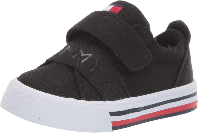 Tommy Hilfiger Baby Kids' Arrin Gore Sneaker Black